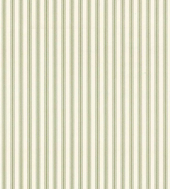 Ticking Stripe Wallpaper by Ian Mankin Sage