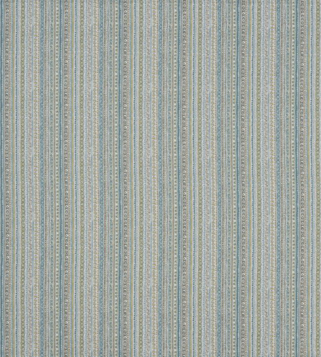 Tigris Fabric by Nina Campbell Blue