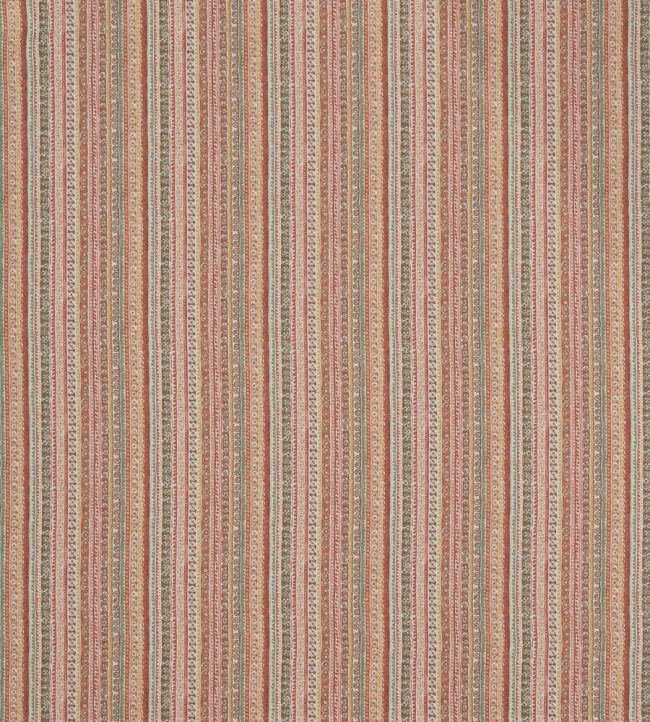Tigris Fabric by Nina Campbell Terracotta