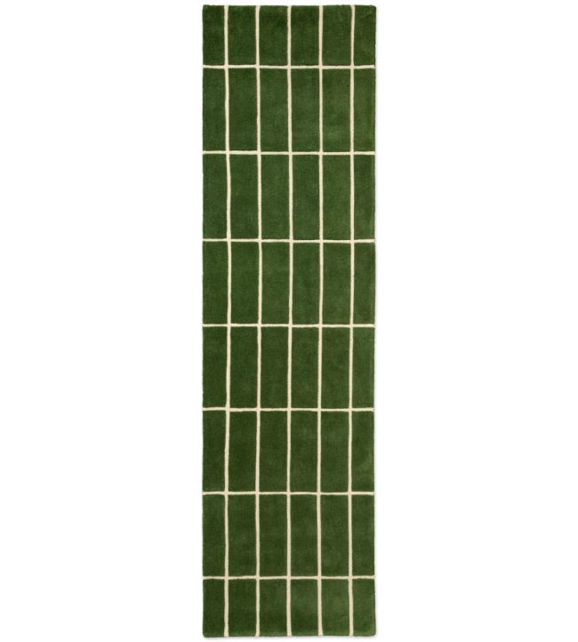 Marimekko Tiiliskivi Runner rug Green 132907070245-US Green