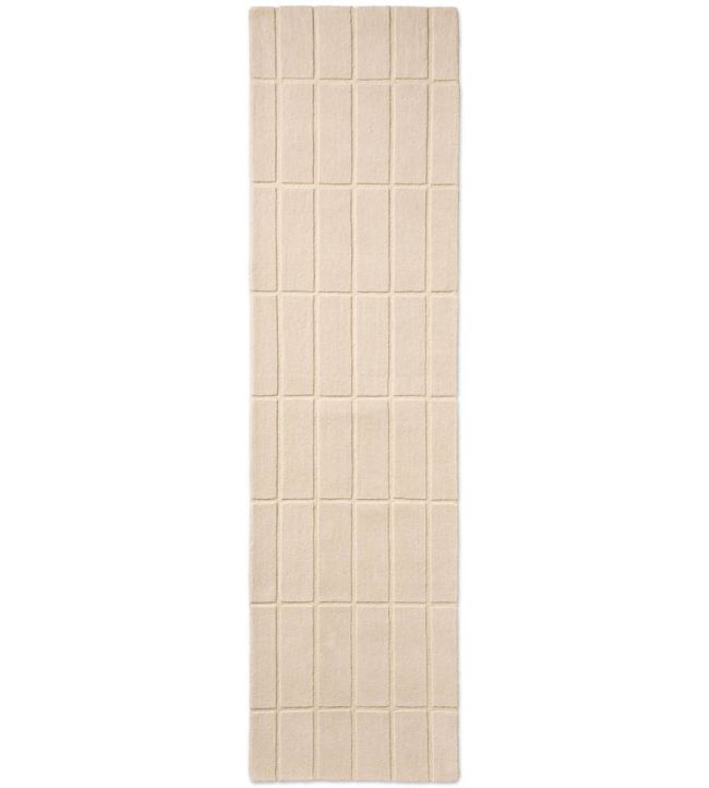 Marimekko Tiiliskivi Runner rug Natural White 132901070245 Natural White