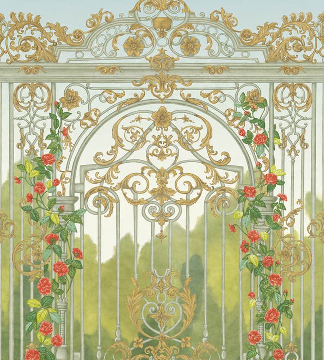 Tijou Gate Mural by Cole & Son Spring