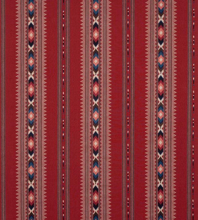 Tikal Fabric by Manuel Canovas Carmin