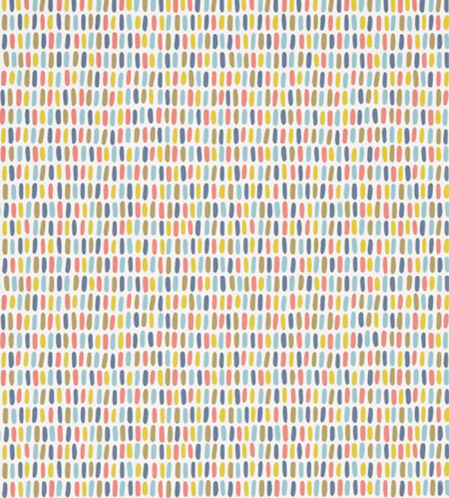 Tikku Wallpaper by Scion Grapefruit / Sunshine / Ink