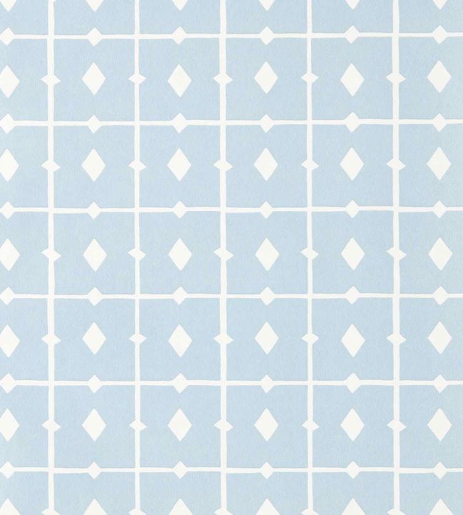 Tiles Wallpaper by Scion Cornflower
