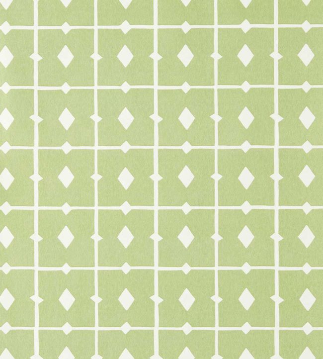 Tiles Wallpaper by Scion Pea Green