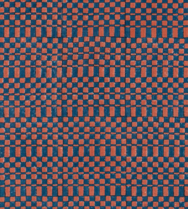 Tilt II Fabric by Vanderhurd Indigo Musk