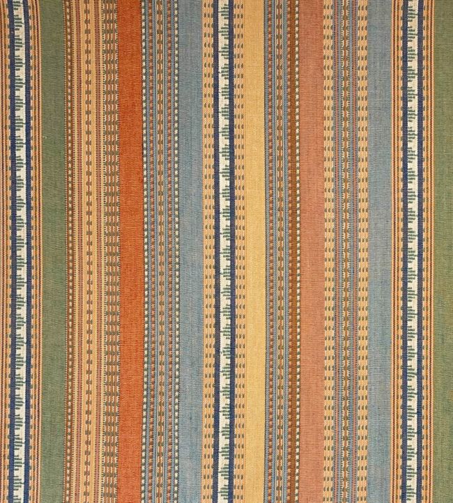 Tilton Stripe Fabric by Ian Sanderson Iberian Tile