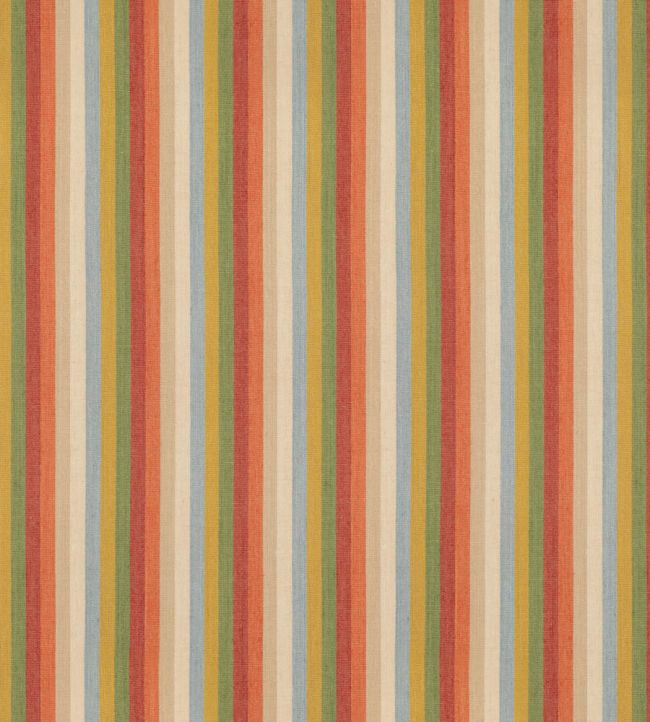 Tims Rug Fabric by GP & J Baker Clementine/Green