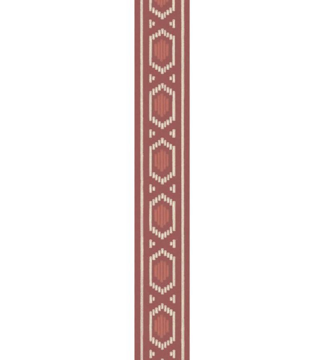 Titicaca Wallpaper by Langelid Von Bromssen Brick Red