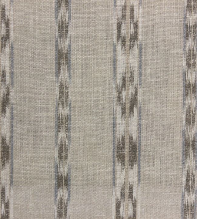 Ikat Stripe Fabric by Titley and Marr Oatmeal
