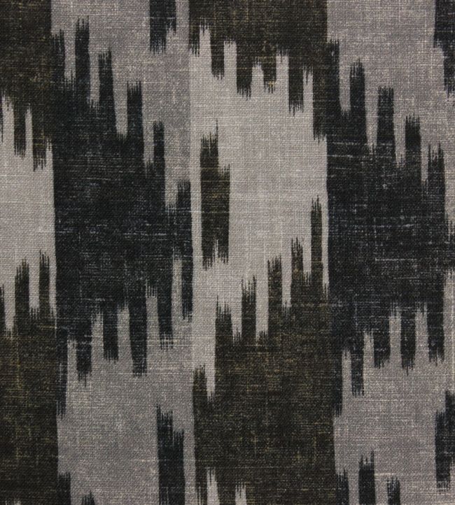 Oxus Fabric by Titley and Marr Charcoal & Nutmeg