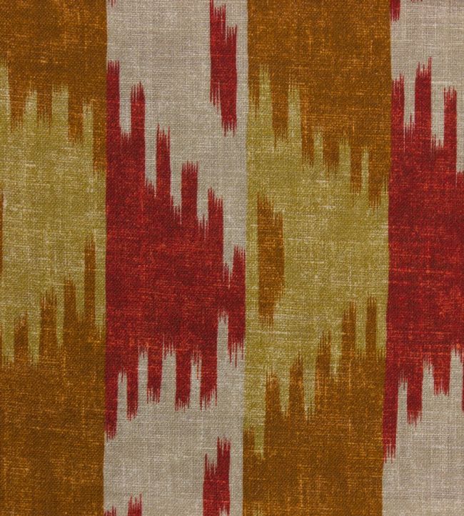 Oxus Fabric by Titley and Marr Paprika & Ochre