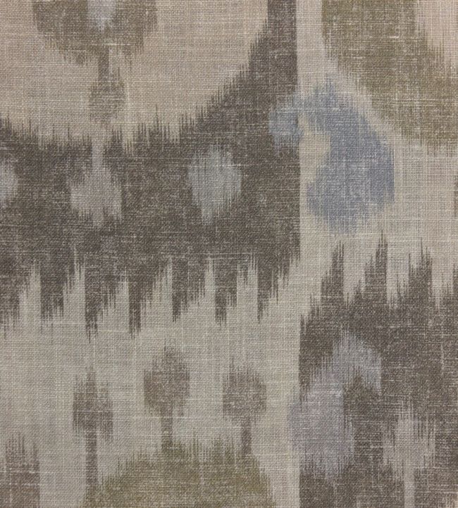 Turkistan Boteh Fabric by Titley and Marr Oatmeal & Smoke