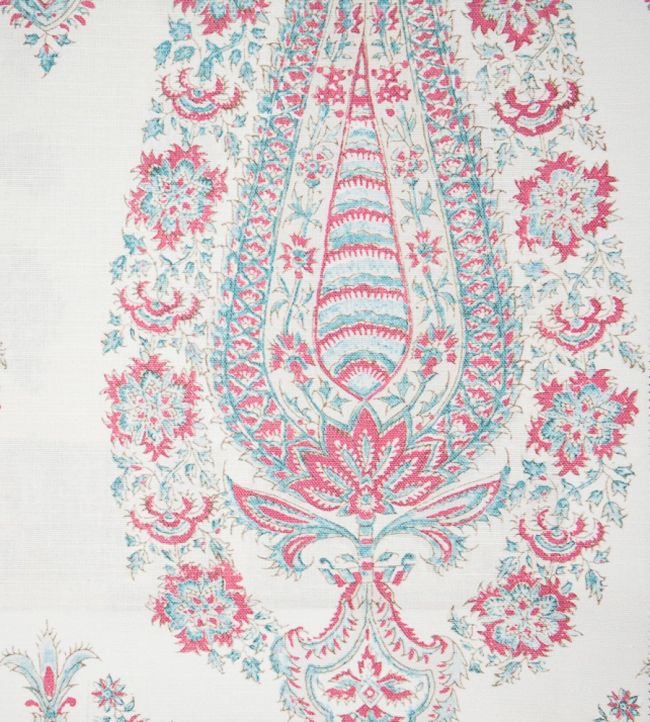Cypress Fabric by Titley and Marr Aqua&Rose