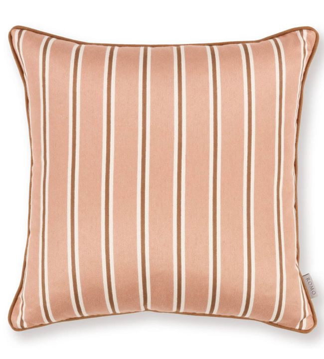 Tiva Cushion 50 x 50cm by Romo Tuscan Pink