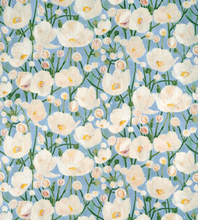 Tivoli Fabric by Thibaut Sky Blue