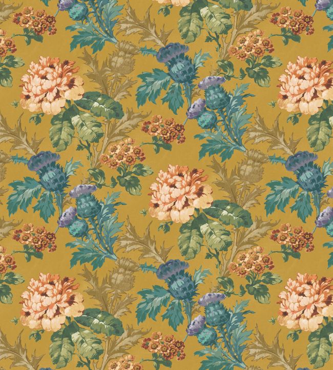 Tobermory Fabric by Arley House Gold