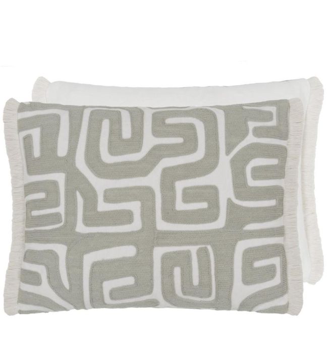 Tokusa Cushion 40 x 30cm by Designers Guild Sepia
