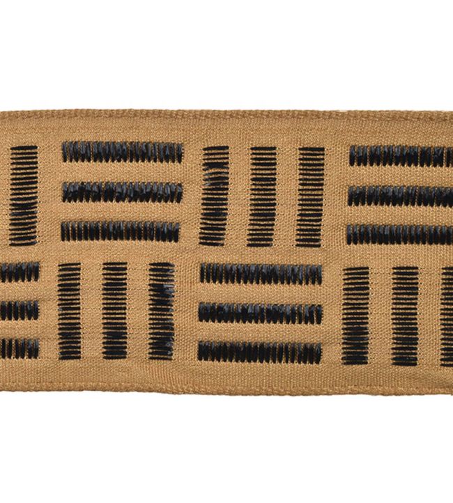 Tokyo Raphia Braid 80mm Trimming by Houles Caramel