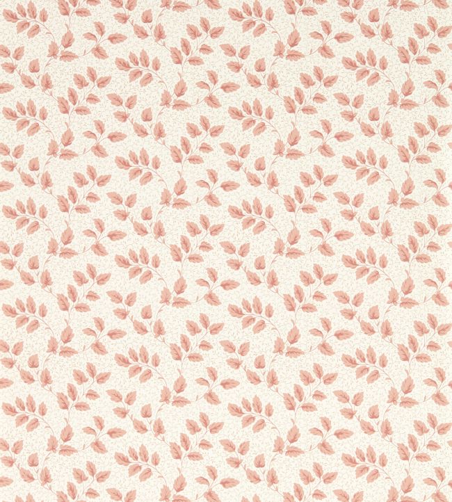 Tomato Leaf Wallpaper by Sanderson Pink Clay