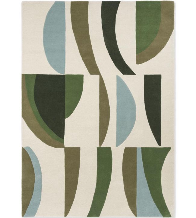 Harlequin Torillo rug Emerald/Azul 143907140200 Emerald/Azul