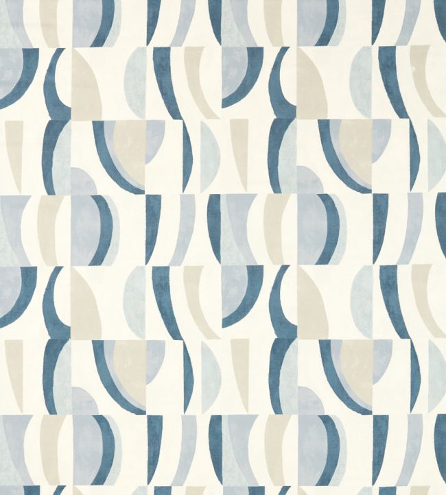 Torillo Fabric by Harlequin Sky/Cornflower/Linen