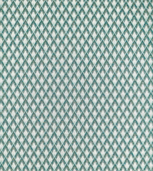 Torre Fabric by Clarke & Clarke Peacock