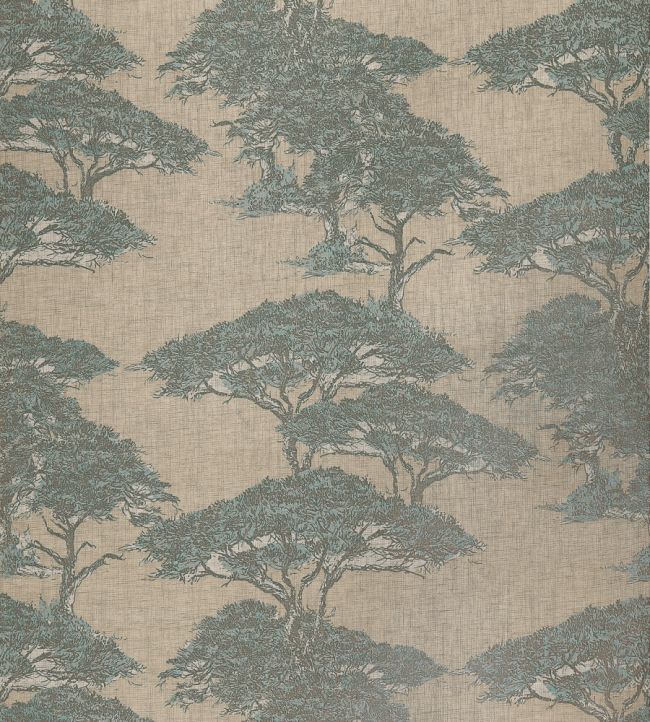 Torrey Pines Wallpaper by Thibaut Spa Blue