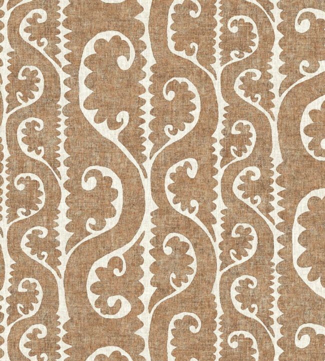 Totem Fabric by Lewis & Wood Ginger