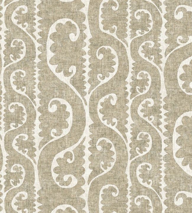 Totem Fabric by Lewis & Wood Natural