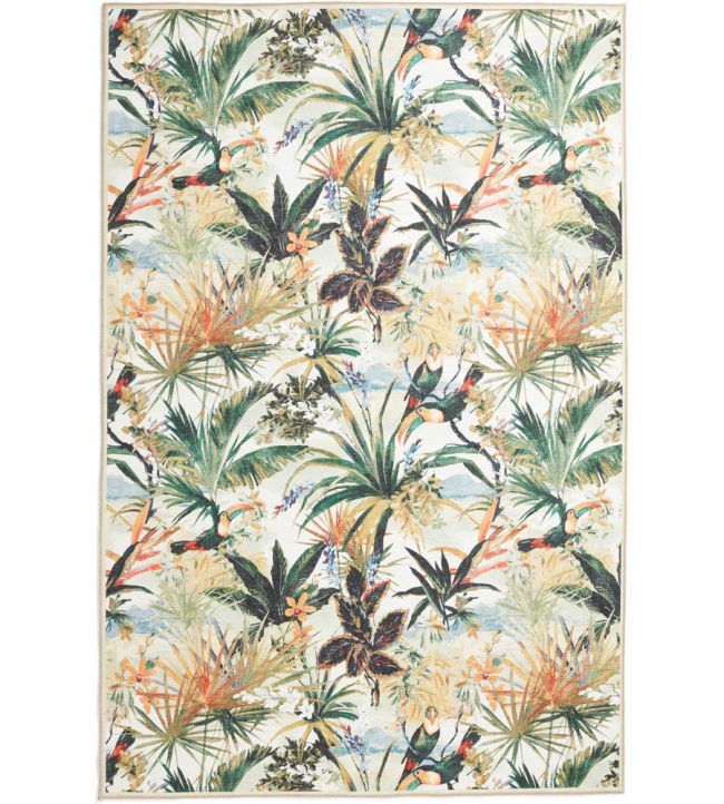 Clarke & Clarke Toucan rug Antique CCTOUANWA7615 Antique