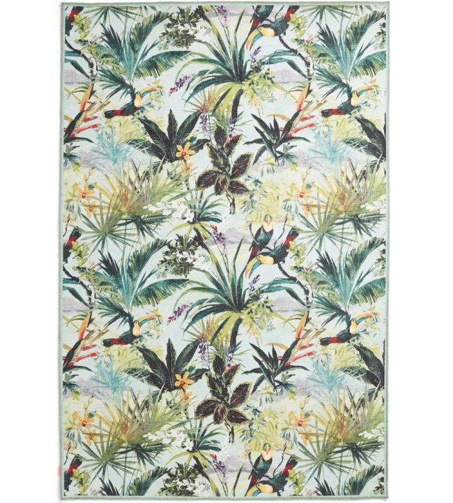 Clarke & Clarke Toucan rug Sky CCTOUSKWA7615 Sky