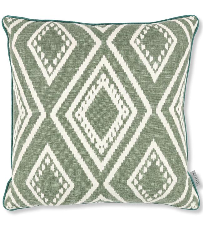 Toulin Cushion 50 x 50cm by Romo Spinach
