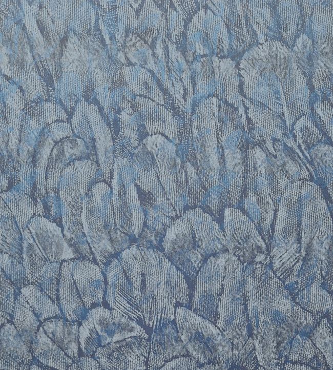 Tranquil Wallpaper by 1838 Wallcoverings Lagoon