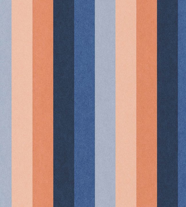 Transat Wallpaper by Casamance Marine/Corail