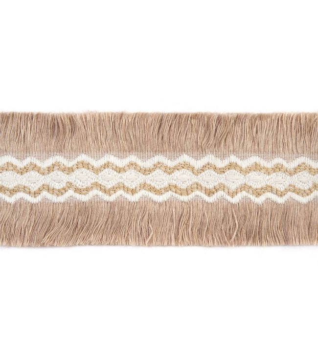 Trapeze Border Trim by Christopher Farr Cloth Natural