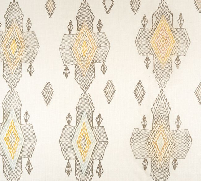 Travelling Light Fabric by Christopher Farr Cloth Natural