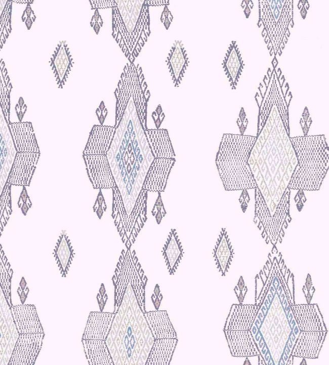 Travelling Light Performance Fabric by Christopher Farr Cloth Azzurro