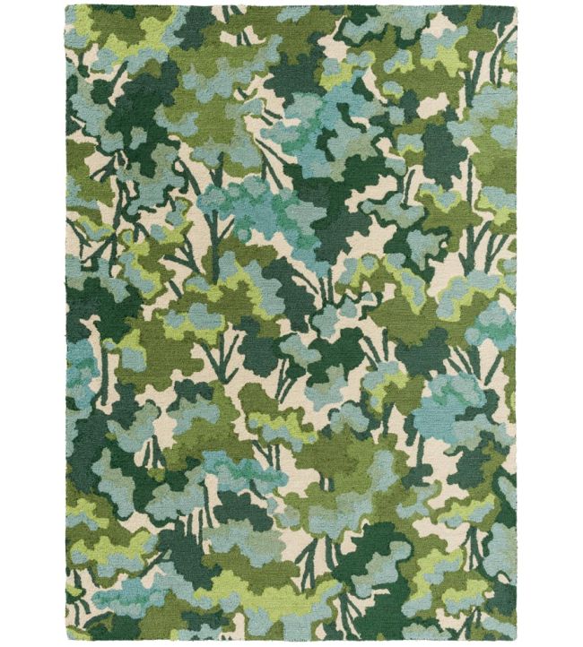 Harlequin Tree Tops Outdoor rug Green 443807140200-US Green