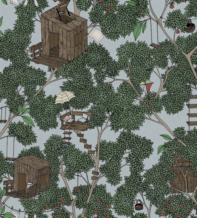 Treehouse Wallpaper by Rebel Walls Summer