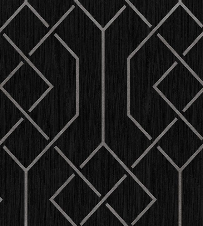 Trellis Wallpaper by Coordonne Slate