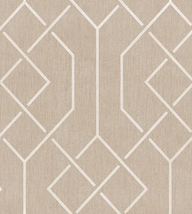 Trellis Wallpaper by Coordonne Stone