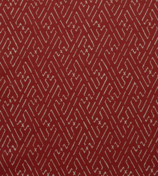 Trellis Fabric by Titley and Marr Tomato