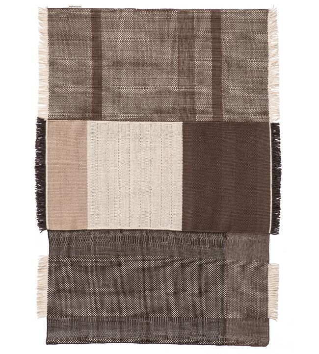 Nanimarquina Tres rug Chocolate NM174-03-170240 Chocolate