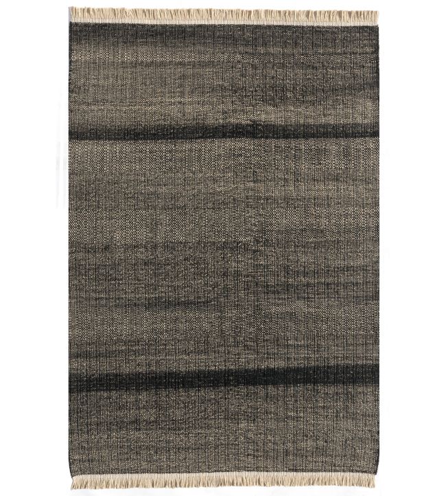 Nanimarquina Tres Outdoor Texture rug Black NM180-02-170240 Black