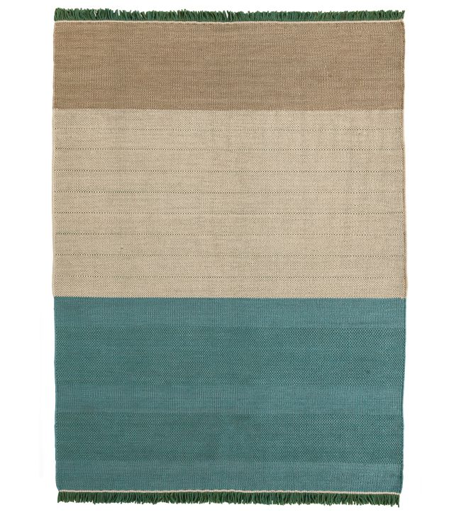 Nanimarquina Tres Stripes rug Green NM177-01-170240 Green