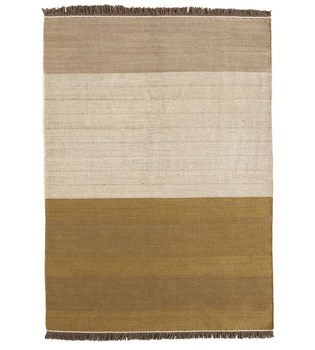 Nanimarquina Tres Stripes rug Ochre NM177-06-170240 Ochre