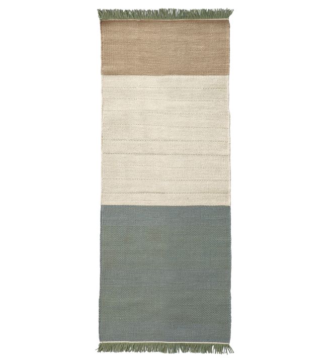Nanimarquina Tres Stripes Runner rug Salvia NM176-03-80240 Salvia