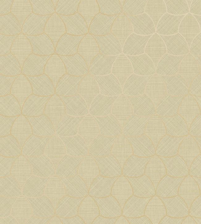 Tressana Wallpaper by Casamance Amande/Dore